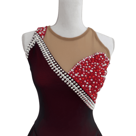 *Pre-Owned* Brad Griffies Beaded Competition Dress Size 6 - Adults Skate Too LLC