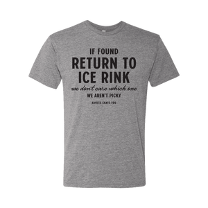 If Found T-Shirt - Adults Skate Too LLC