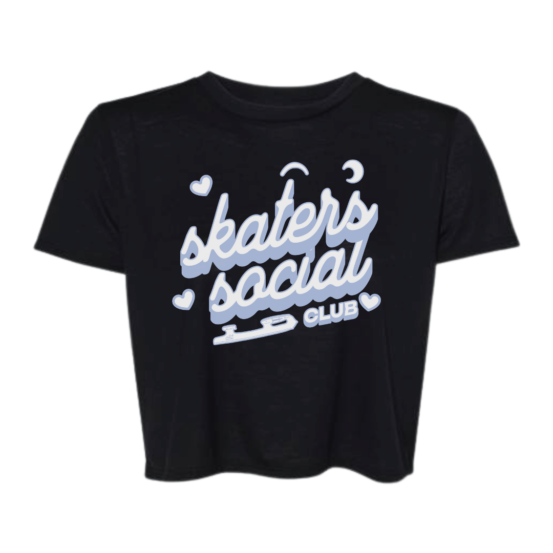 Skater's Social Club Flowy Crop