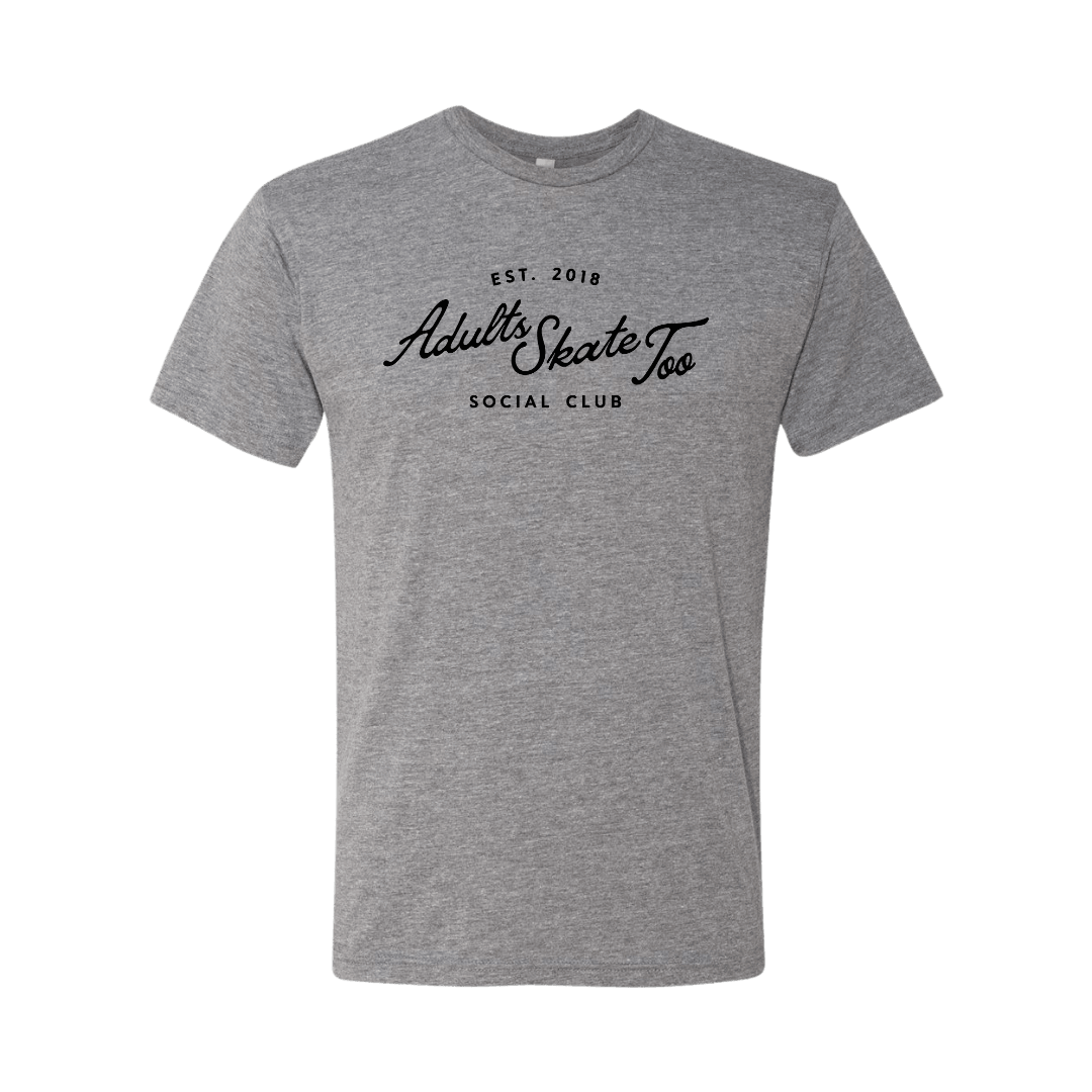 Social Club T-Shirt - Adults Skate Too LLC