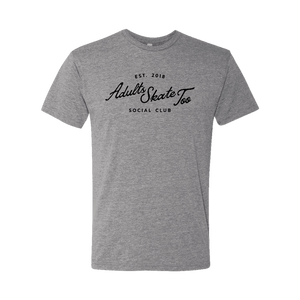 Social Club T-Shirt - Adults Skate Too LLC