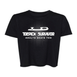 Toepick Survivor Flowy Crop - Adults Skate Too LLC