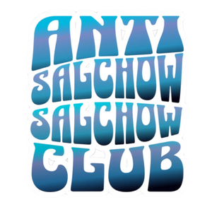 Anti Salchow Club Vinyl Stickers - Adults Skate Too LLC