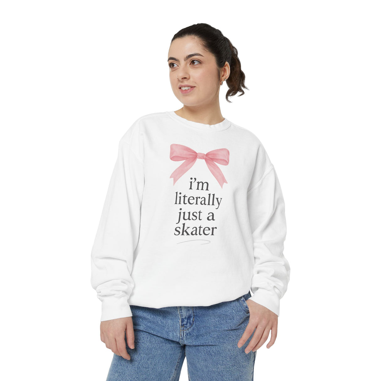 I'm Literally Just A Skater Unisex Sweatshirt - Adults Skate Too LLC