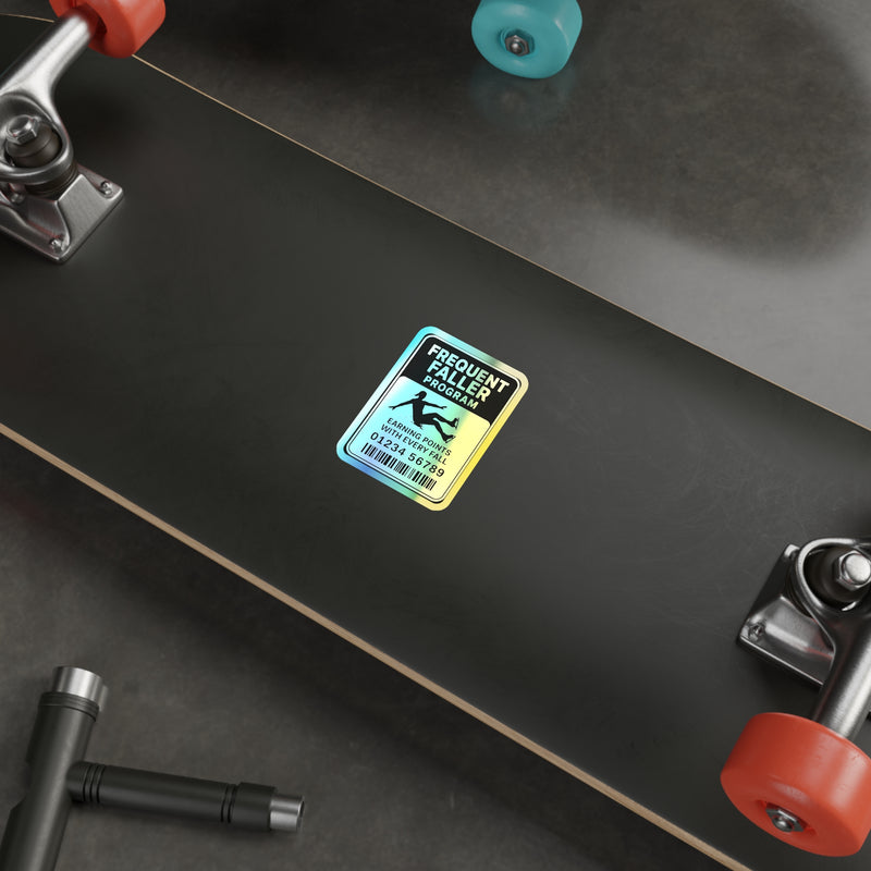 Frequent Faller Program Holographic Stickers - Adults Skate Too LLC