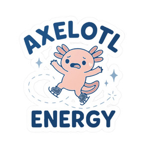 'Axelotl' Energy Vinyl Decals - Adults Skate Too LLC
