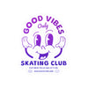 Good Vibes Skating Club Vinyl Sticker