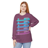 Blade Gradient Unisex Long Sleeve T-Shirt - Adults Skate Too LLC