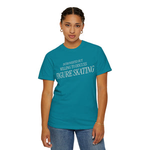 Introverted but Willing to Discuss Figure Skating T-Shirt - Adults Skate Too LLC