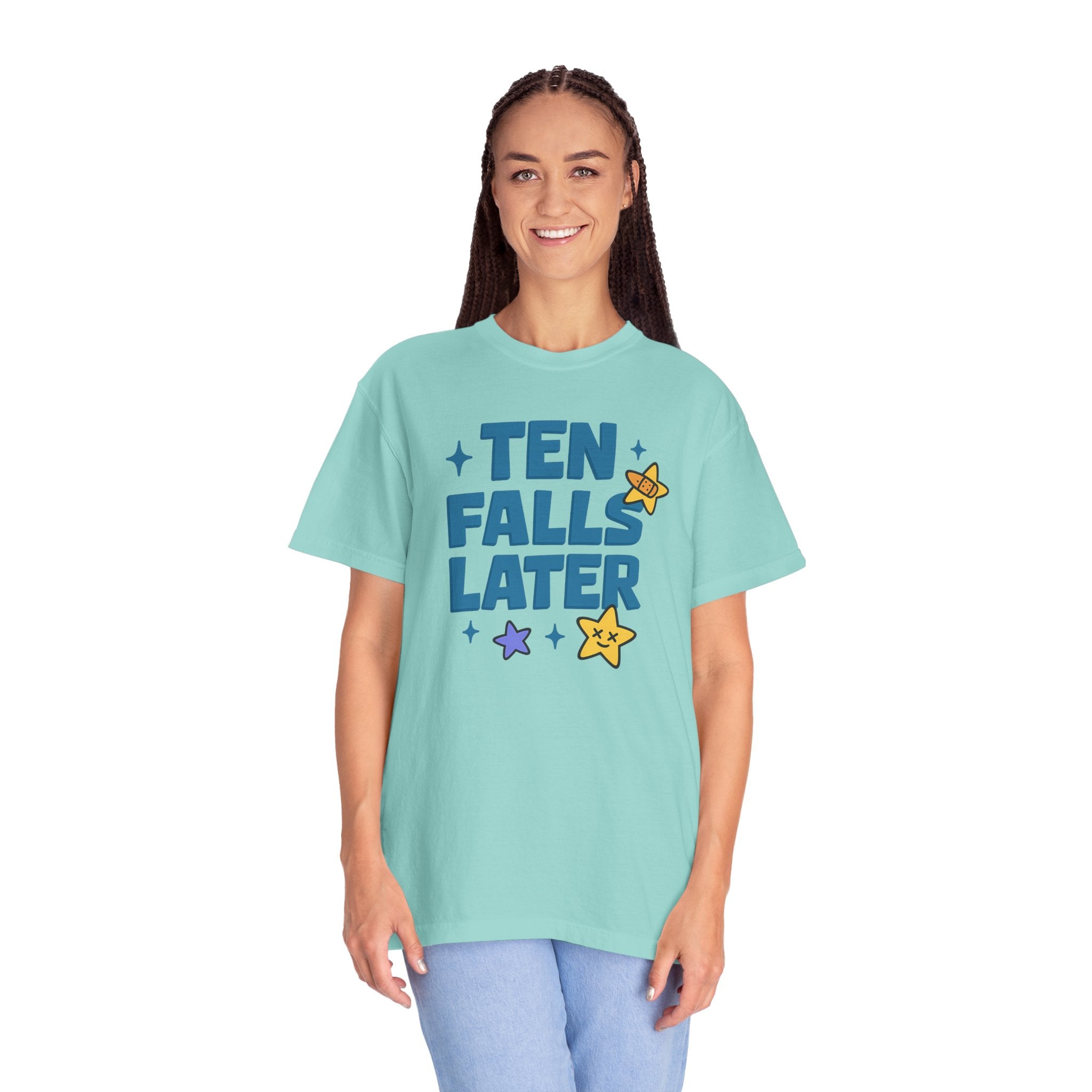 Ten Falls Later T-Shirt - Adults Skate Too LLC