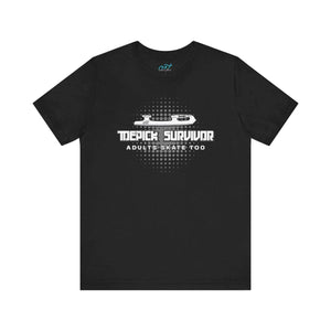 Toepick Survivor Tee - Adults Skate Too LLC