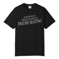 Introverted but Willing to Discuss Figure Skating T-Shirt - Adults Skate Too LLC