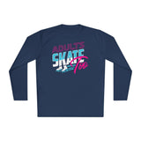 Retro Unisex Lightweight Long Sleeve T-Shirt - Adults Skate Too LLC