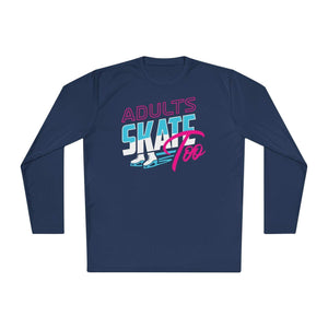 Retro Unisex Long Sleeve - Adults Skate Too LLC