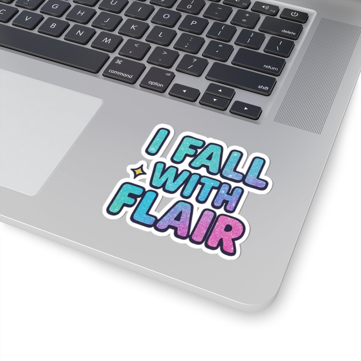 I Fall With Flair Stickers - Adults Skate Too LLC