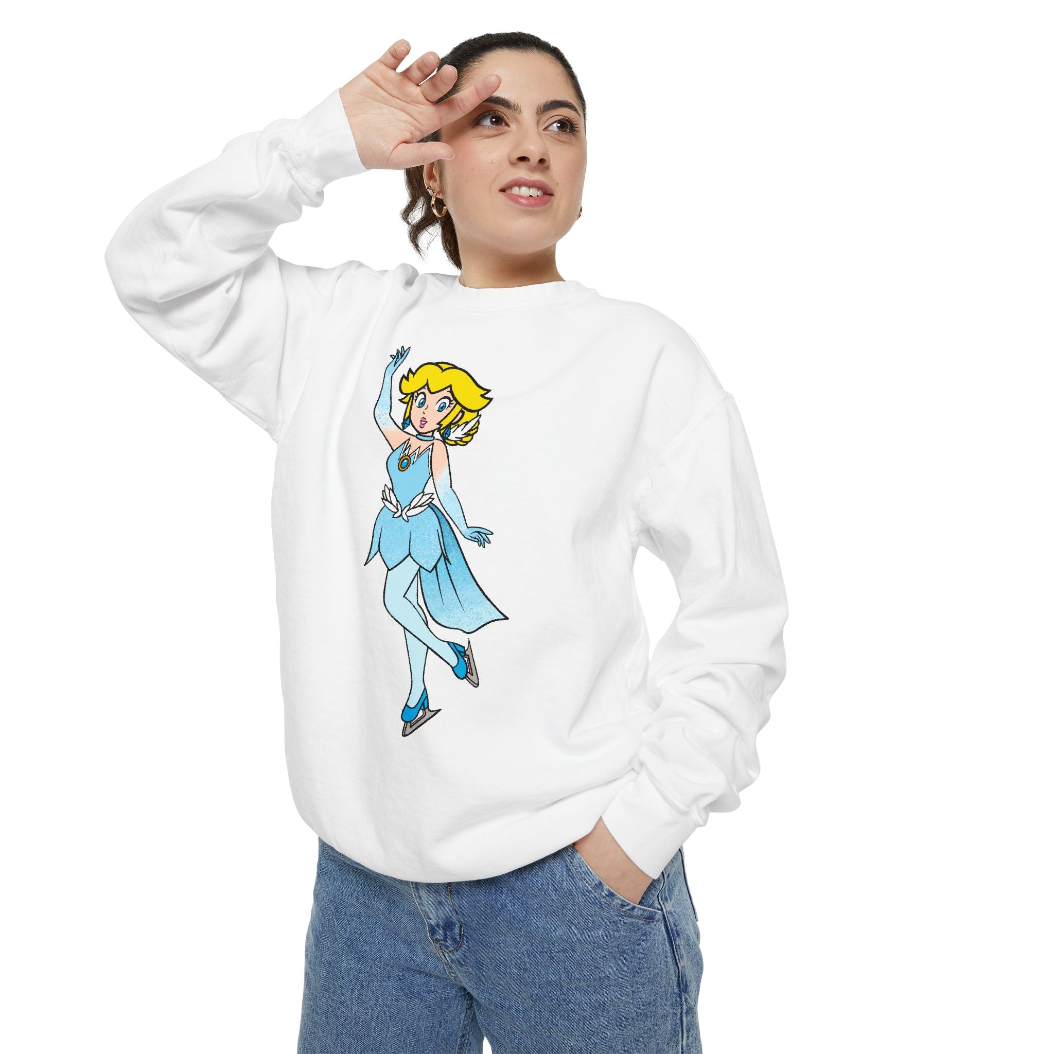 Princess P Ice Skater Unisex Sweatshirt