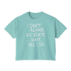 “I Don’t Always Skate…Wait, Yes I Do” Boxy Tee