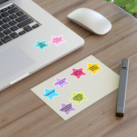 Skater Achievement Stars Vinyl Sticker Sheet