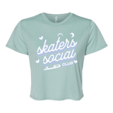 Skater's Social Club Flowy Crop - Adults Skate Too LLC