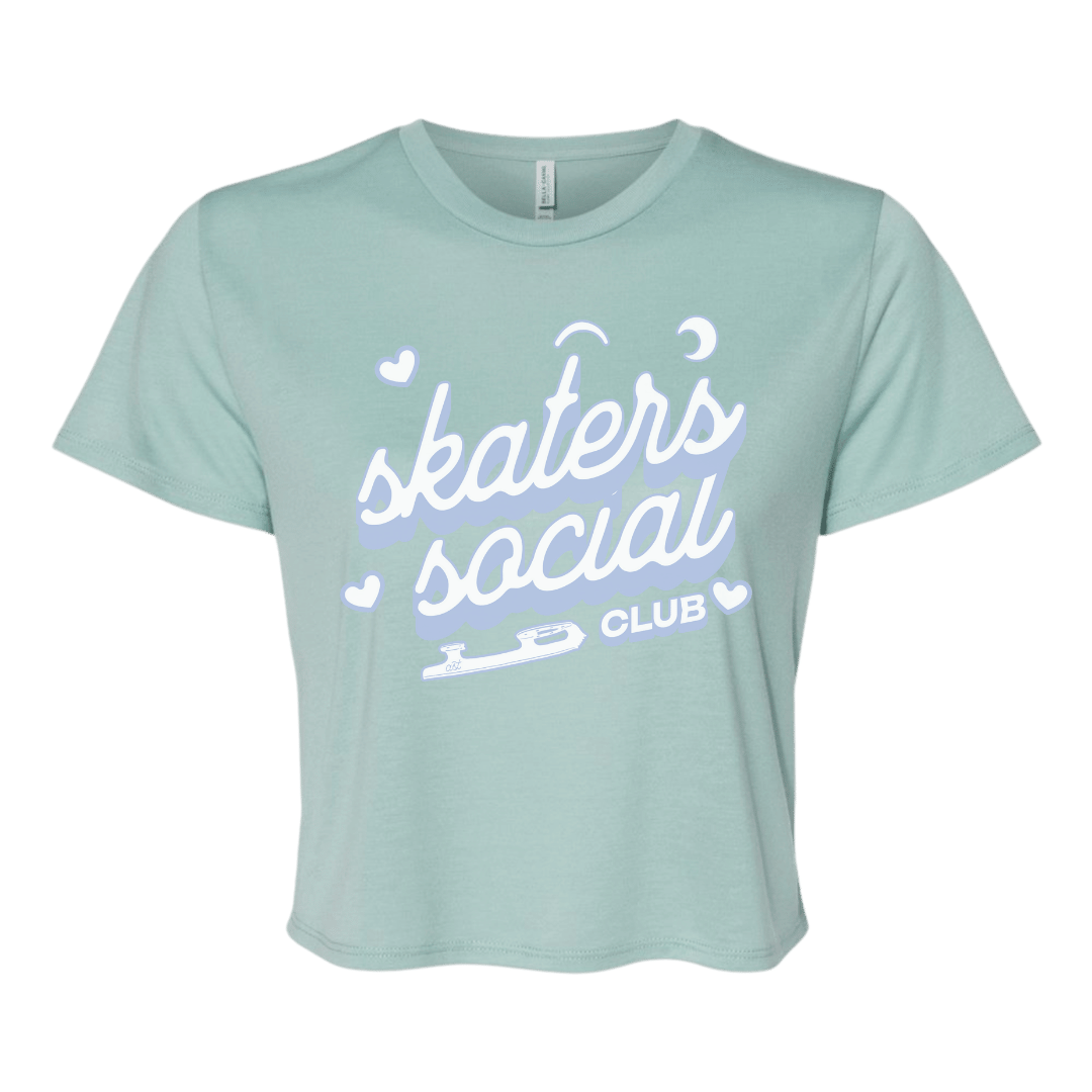 Skater's Social Club Flowy Crop