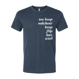 Jumps T-Shirt - Adults Skate Too LLC