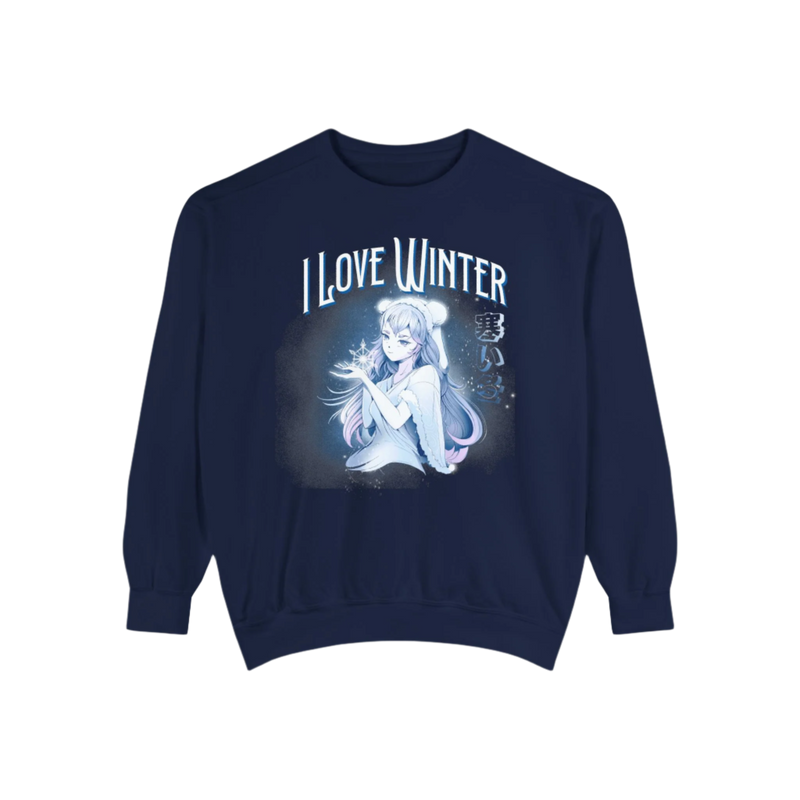 I Love Winter Unisex Sweatshirt
