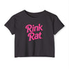 Barbiecore Rink Rat Cropped Festival Tee