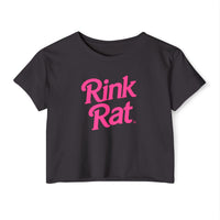 Barbiecore Rink Rat Cropped Festival Tee