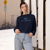 Holy Salchow Women's Cropped Fleece Pullover