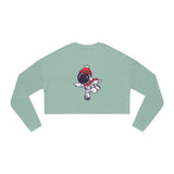 Cosmic Skater Women's Cropped Sweatshirt