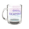 SKATING Glass Mug