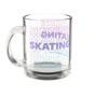 SKATING Glass Mug