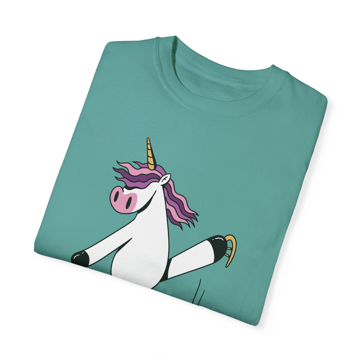 Skating Unicorn Unisex T-Shirt - Adults Skate Too LLC