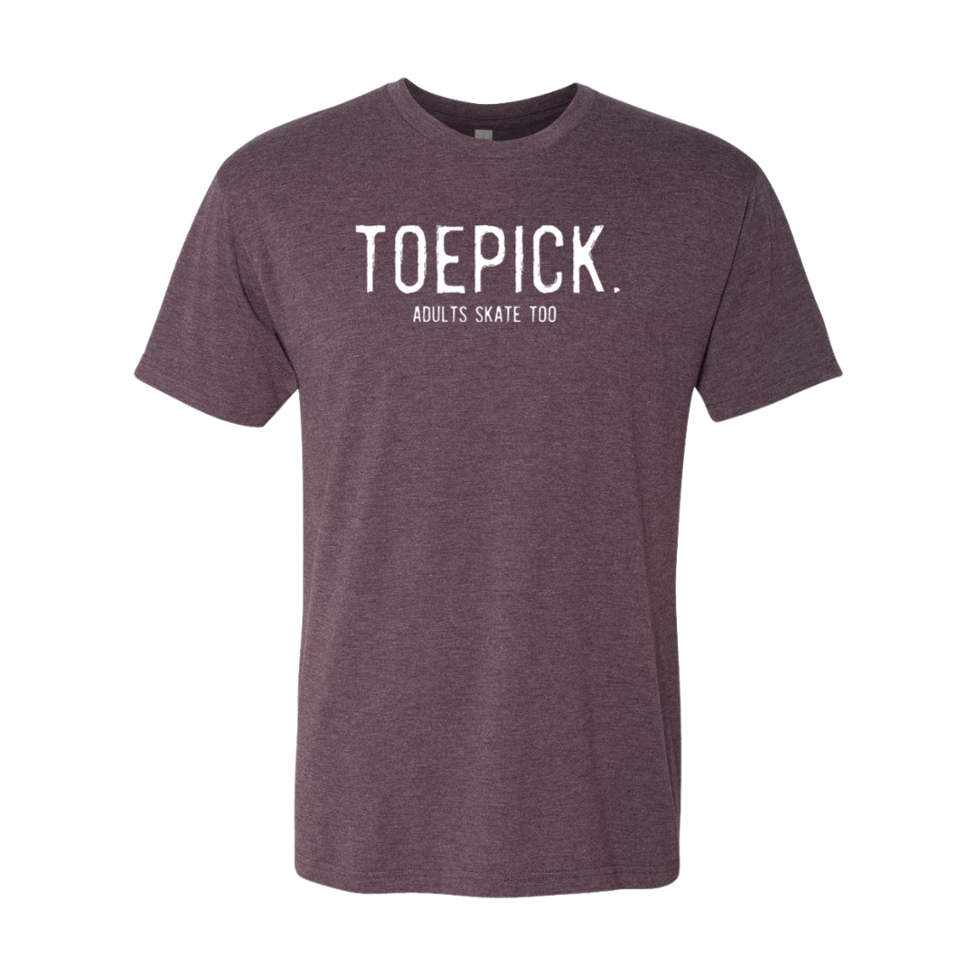 Toepick T-Shirt - Adults Skate Too LLC