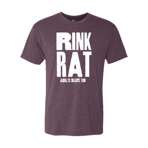 Rink Rat T-Shirt - Adults Skate Too LLC