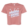 Skater's Social Club Flowy Crop