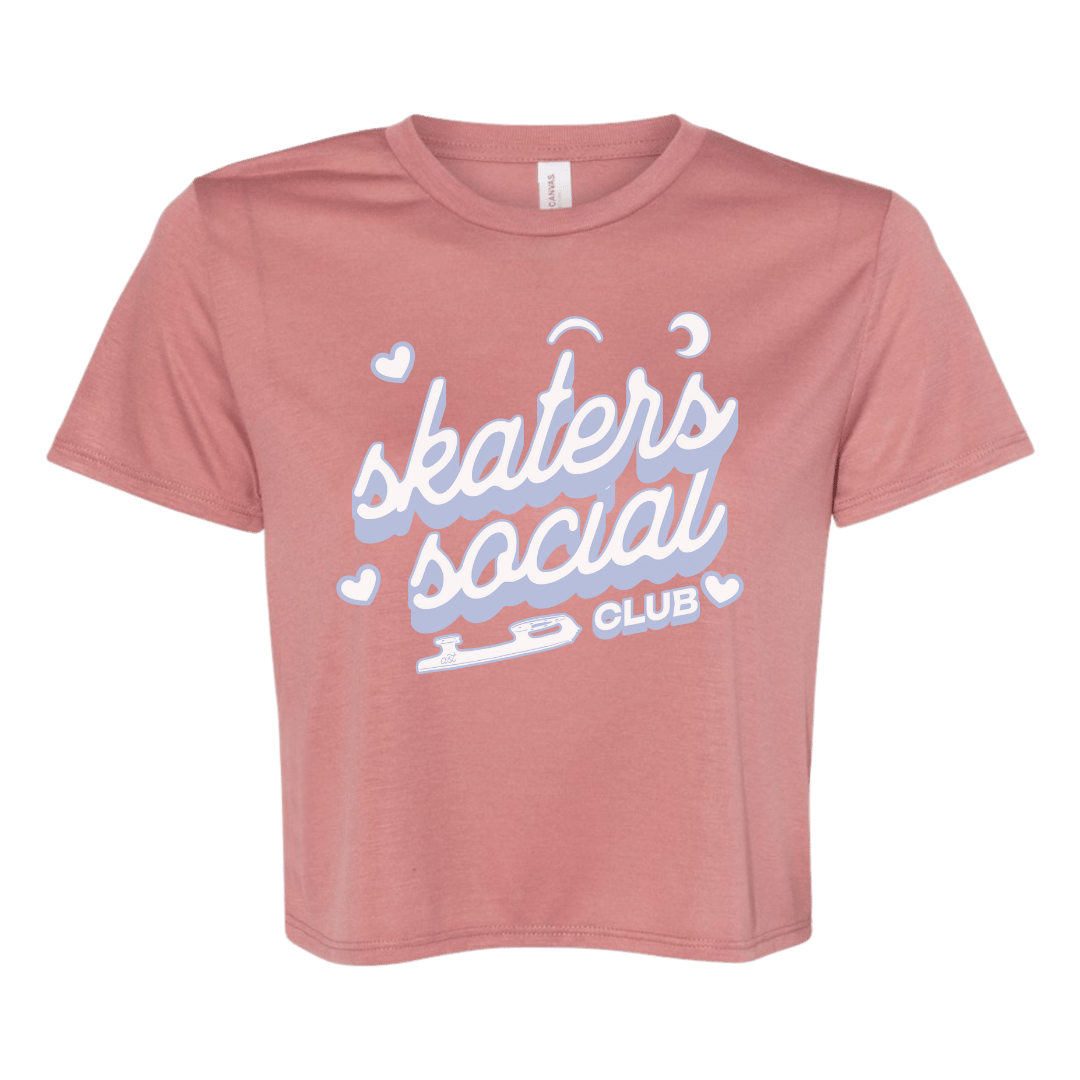 Skater's Social Club Flowy Crop