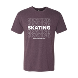 SKATING T-Shirt - Adults Skate Too LLC