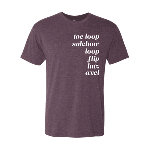 Jumps T-Shirt - Adults Skate Too LLC