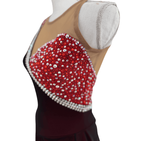 *Pre-Owned* Brad Griffies Beaded Competition Dress Size 6 - Adults Skate Too LLC