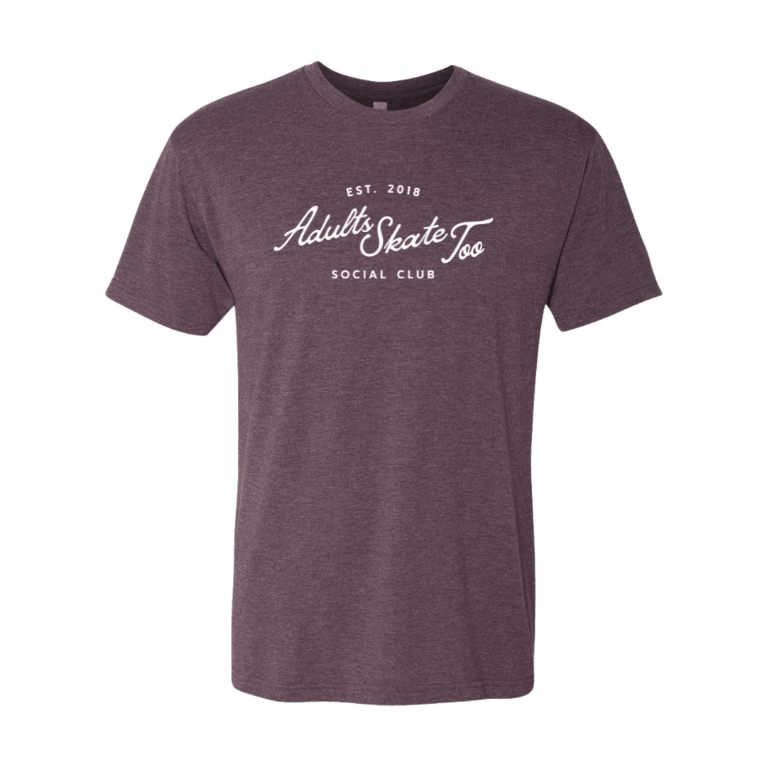 Social Club T-Shirt - Adults Skate Too LLC