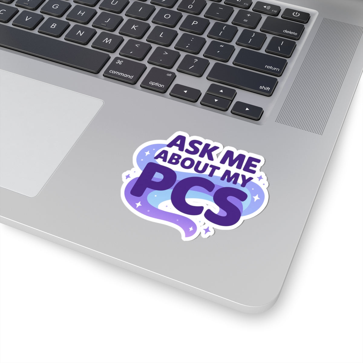 Ask Me About My PCS – Vinyl Sticker - Adults Skate Too LLC