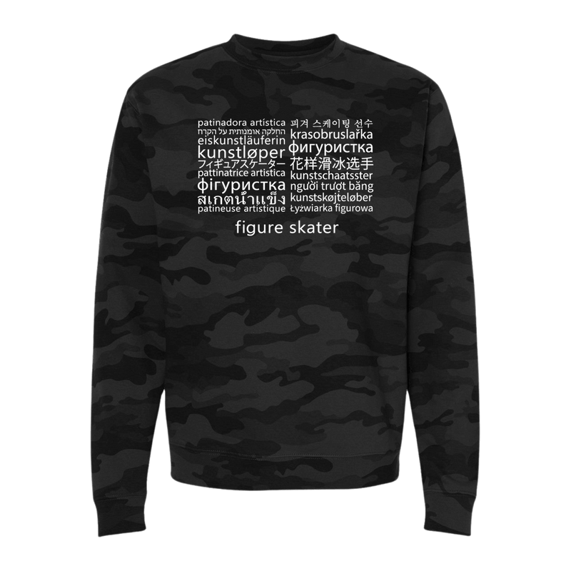Languages Camo Sweatshirt