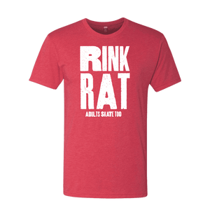 Rink Rat T-Shirt - Adults Skate Too LLC