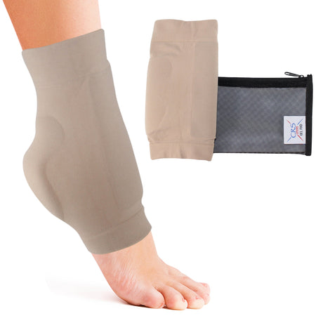 CRS Cross Boot Bumper Gel Pad Sleeve - Protection of Achilles Tendon & Lace Bite