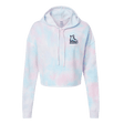 Pixel Skate Cotton Candy Hooded Crop - Adults Skate Too LLC