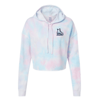 Pixel Skate Cotton Candy Hooded Crop
