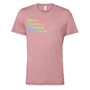 [VAULT] Rockers & Counters & Brackets & Three Turns T-Shirt