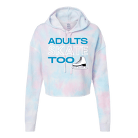 Adults Skate Too OG Cotton Candy Hooded Crop