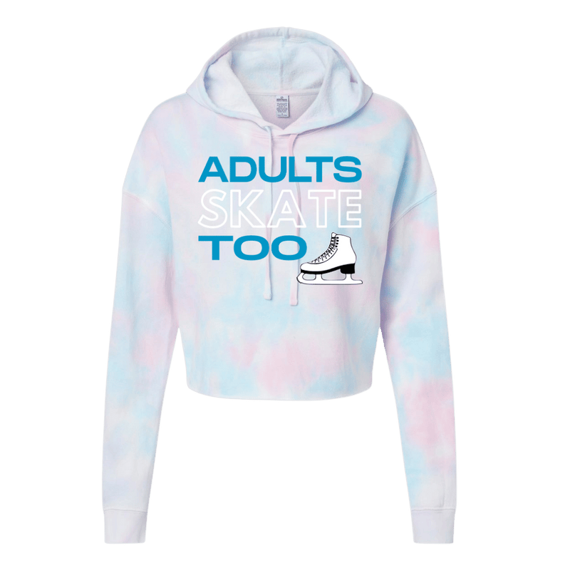 Adults Skate Too OG Cotton Candy Hooded Crop